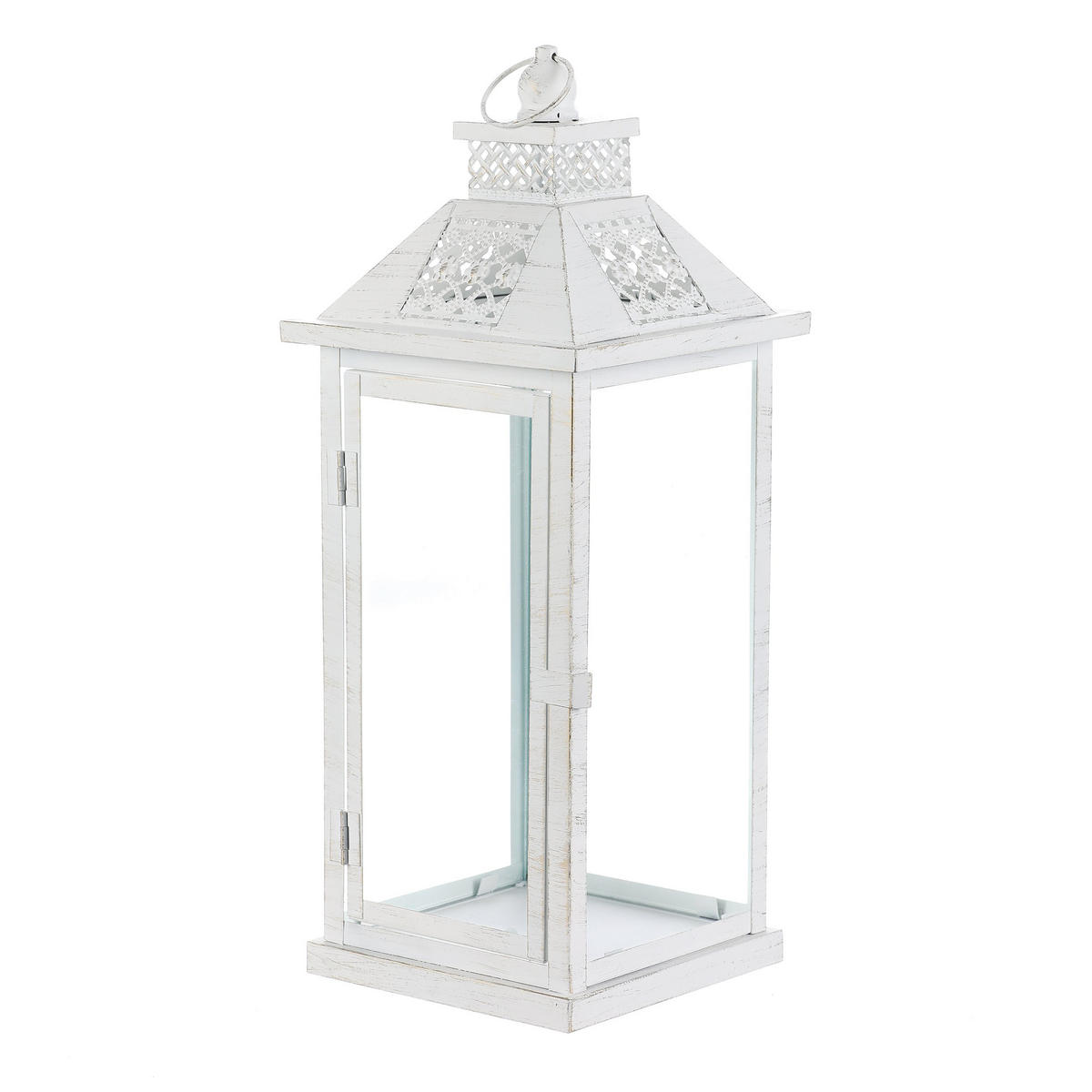 LAMPÁŠ kov - biela, Basics, kov (18/18/43cm)