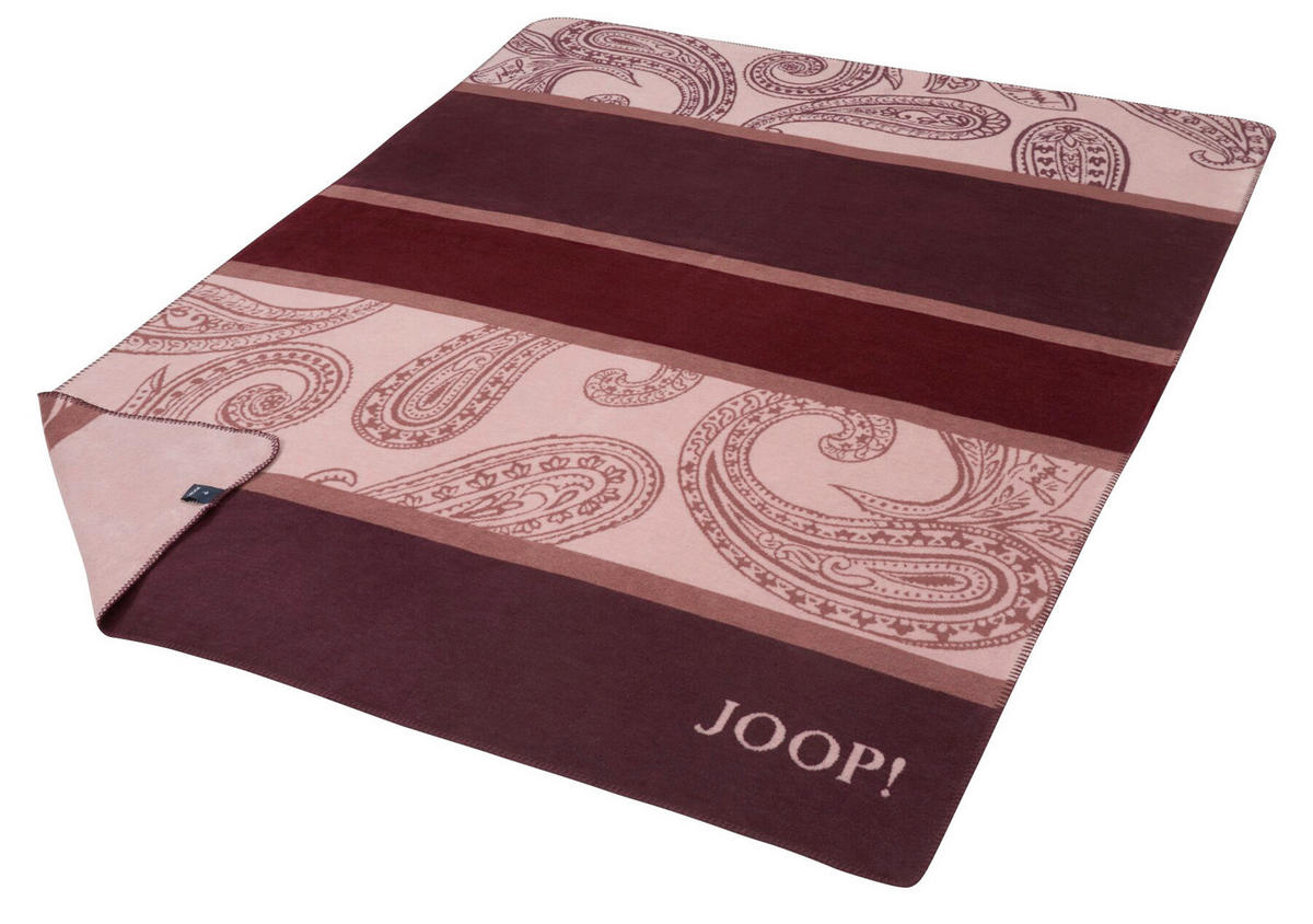 WOHNDECKE JOOP! HW 2025/26 150/200 cm  - Hellbraun/Ecru, Design, Textil (150/200cm) - Joop!