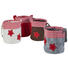 GESCHENKTASCHE - Rot/Braun, LIFESTYLE, Textil (10/10cm) GESCHENKTASCHE - Rot/Braun, LIFESTYLE, Textil (10/10cm)