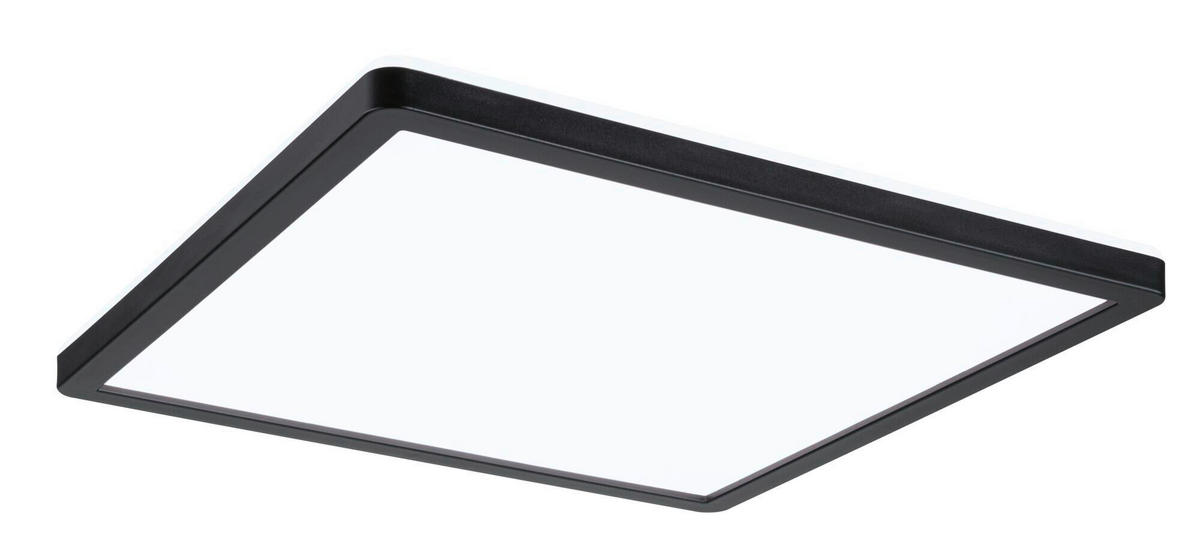 LED-PANEEL 29,3/29,3 cm   - Schwarz, Basics, Kunststoff (29,3/29,3cm) - Paulmann