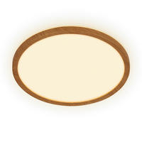 LED-PANEEL Tava Wood 29/3 cm   - Eichefarben, MODERN, Kunststoff (29/3cm)