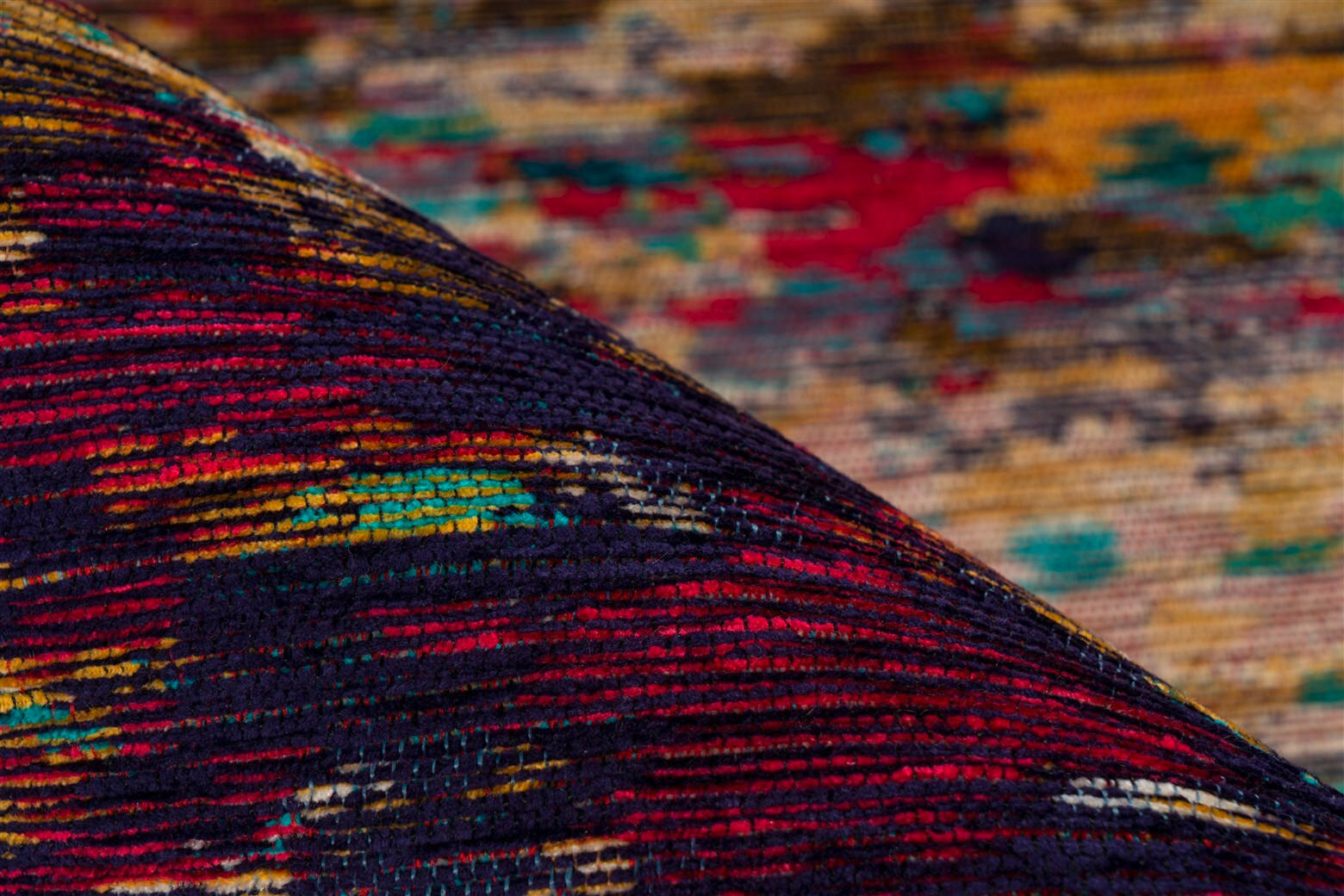 Thumbnail - Kayoom Teppich Primavera 625 Multi, Mehrfarbig, Textil, Vintage, rechteckig, 80x150 cm, pflegeleicht, Teppiche & Böden, ...