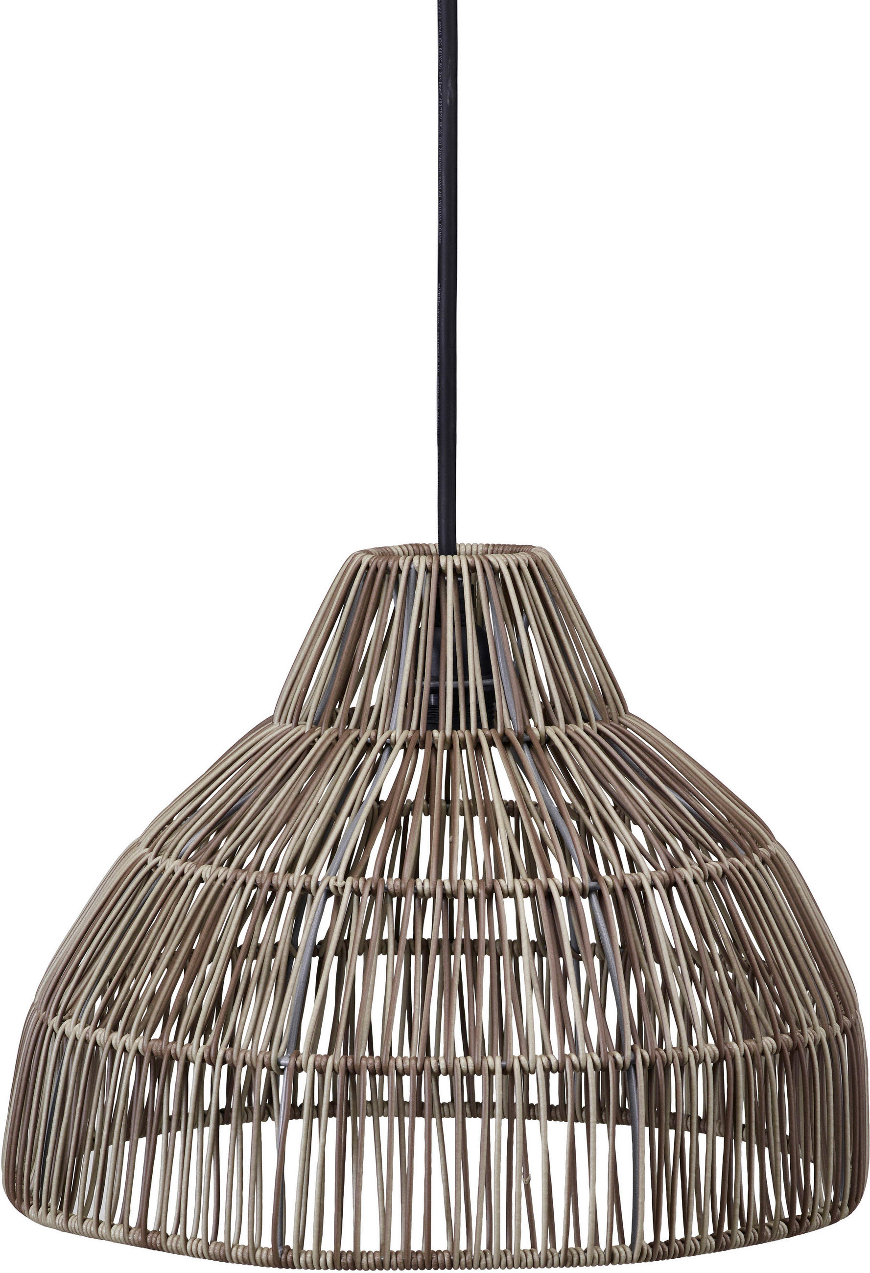 AUßENHÄNGELEUCHTE PR Home Bao 40/30 cm   - Grau, KONVENTIONELL, Kunststoff (40/30cm)