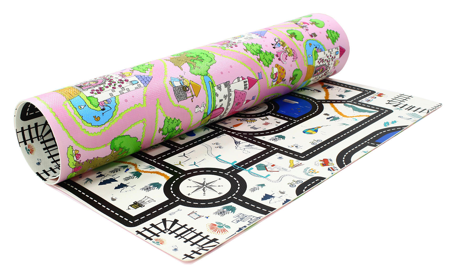 SPIELTEPPICH  - Multicolor, Basics, Kunststoff (200/120/0,3cm) - My Baby Lou