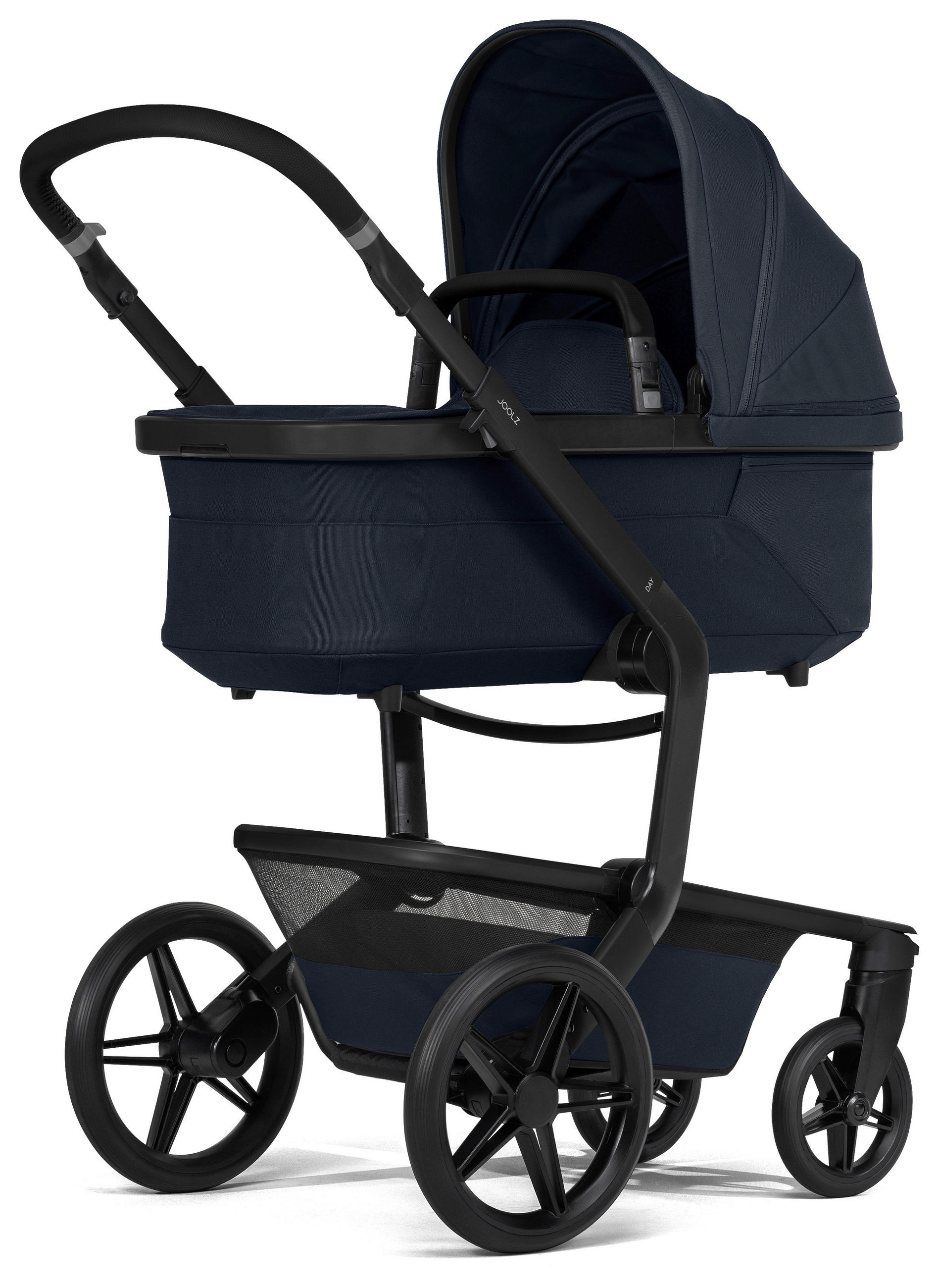 KINDERWAGEN  Day 5  Dark Navy Blue  - Dunkelblau/Grau, Basics, Textil/Metall (94/60/113cm) - Joolz