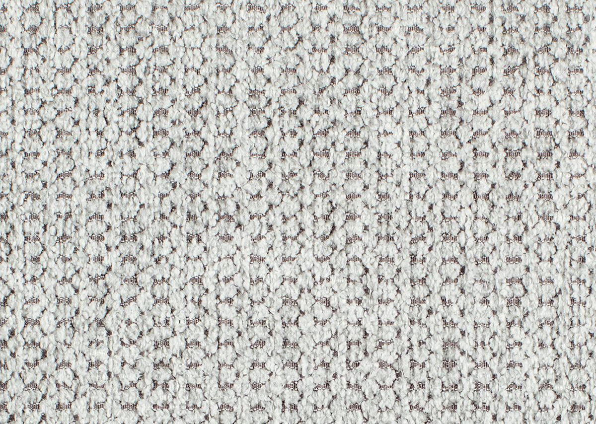 ECKSOFA Hellgrau Flachgewebe  - Chromfarben/Hellgrau, KONVENTIONELL, Textil/Metall (282/224cm) - Hom`in