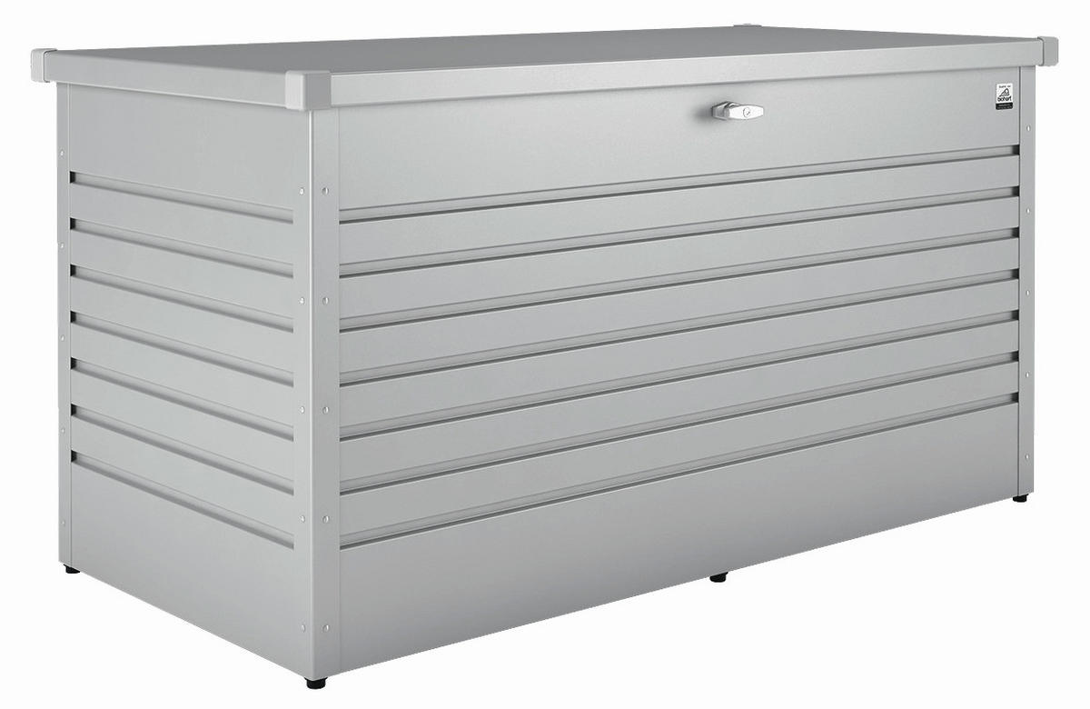 KISSENBOX 160/83/79 cm  - Silberfarben, Basics, Metall (160/83/79cm) - Biohort