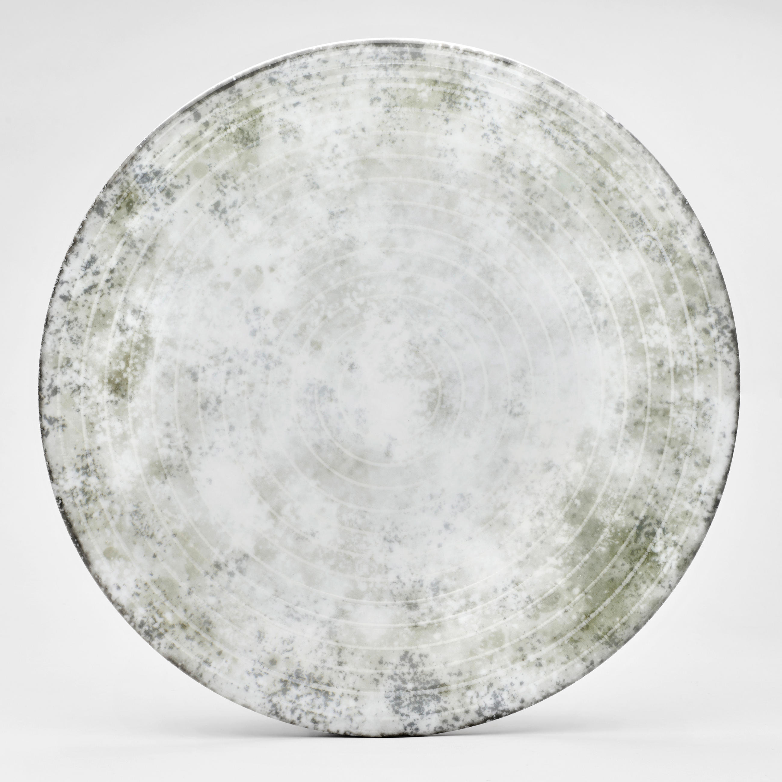 PIZZATELLER Porzellan 6-teilig Korfu  - Hellgrau/Weiß, Basics, Keramik (33cm) - Van Well