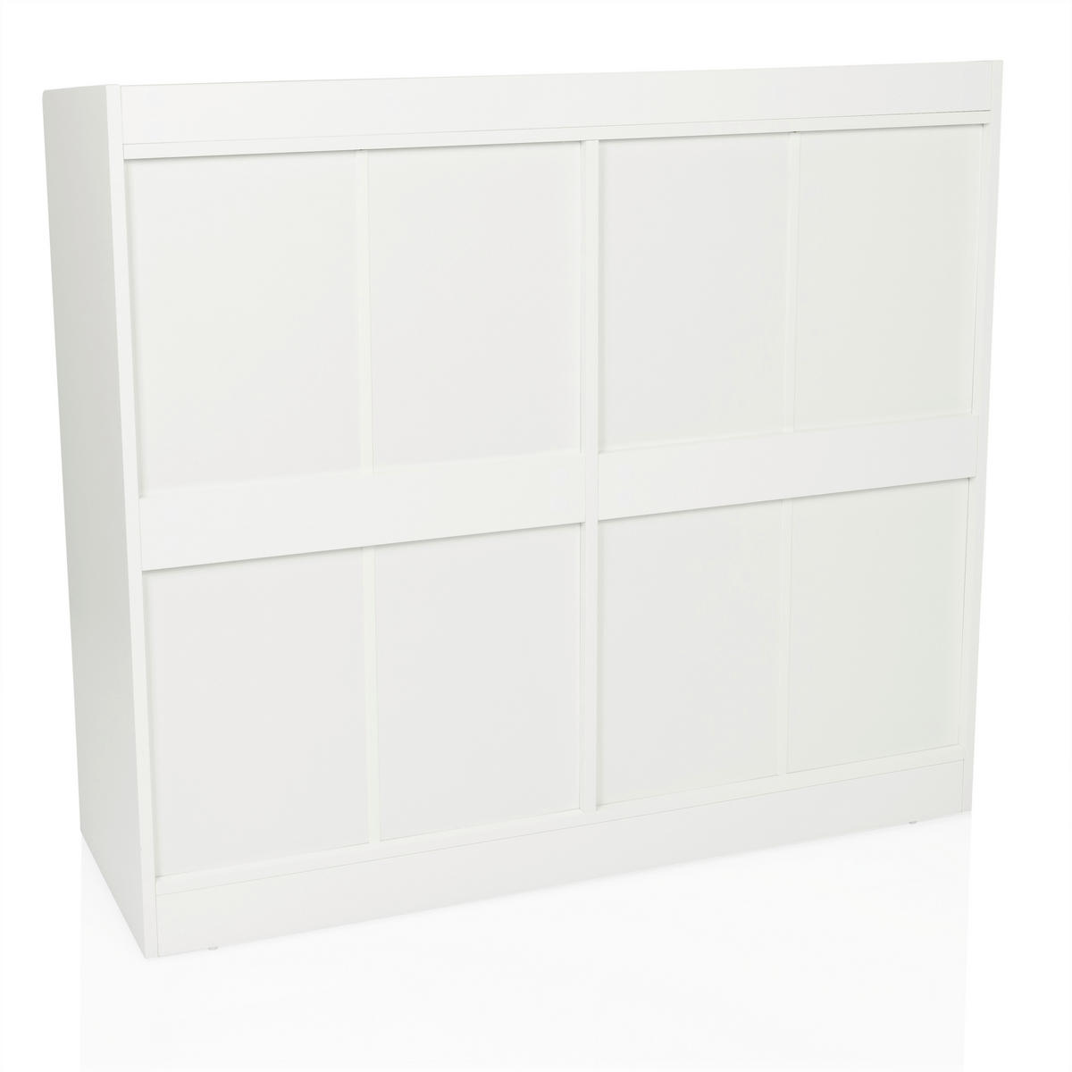 BYRÅ 110/98,5/38 cm  - vit, Modern, trämaterial (110/98,5/38cm) - MID.YOU