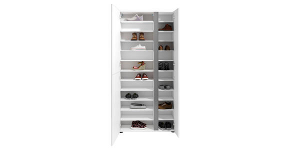 GARDEROBENSCHRANK 91/196/34 cm  - Anthrazit/Schwarz, Design, Holzwerkstoff/Kunststoff (91/196/34cm) - Xora