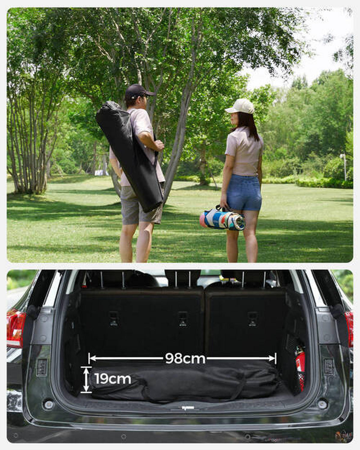 CAMPINGSESSEL in  - Blau/Silberfarben, Basics, Textil/Metall (90/102/55cm) - Modante