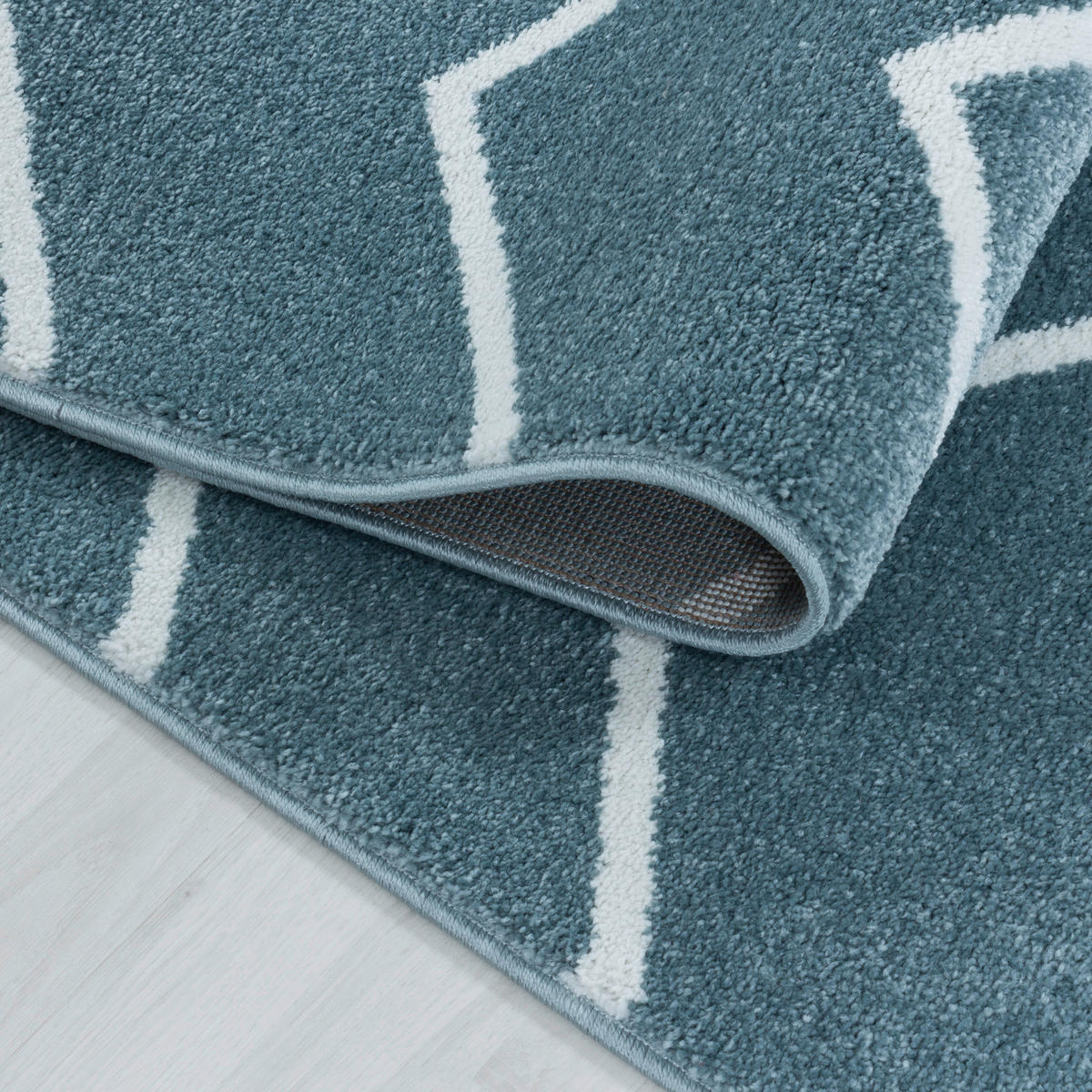 LÖPARE 80/250 cm Rio 4602 blau  - blå, Basics, textil (80/250cm)