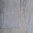 FLACHWEBETEPPICH 160/160 cm Relax Silberfarben  - Silberfarben, Basics, Textil (160/160cm) - Novel