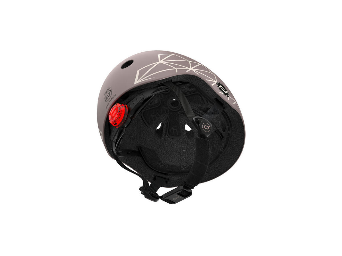 KINDERHELM XXS-S  - Braun, Trend, Kunststoff/Textil (XXS-Snull) - Scoot and Ride