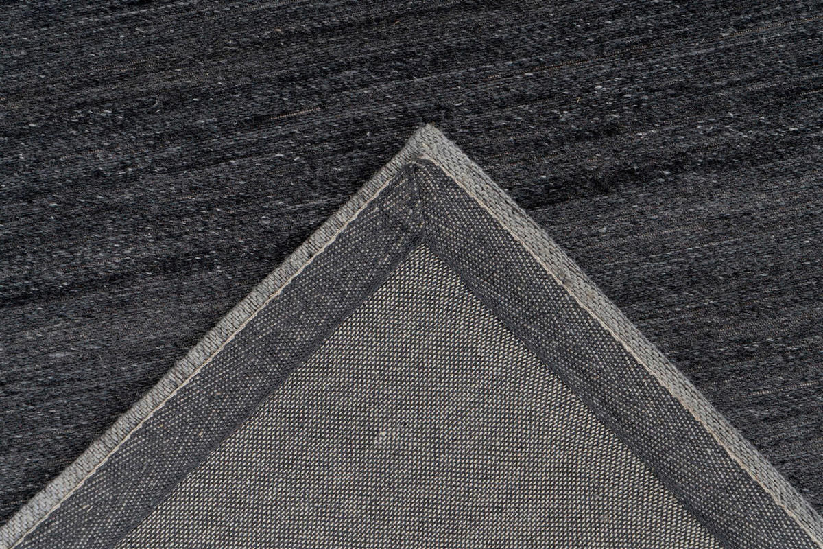 FLACHWEBETEPPICH 80/150 cm  - Anthrazit/Grau, Basics, Textil (80/150cm) - Kayoom
