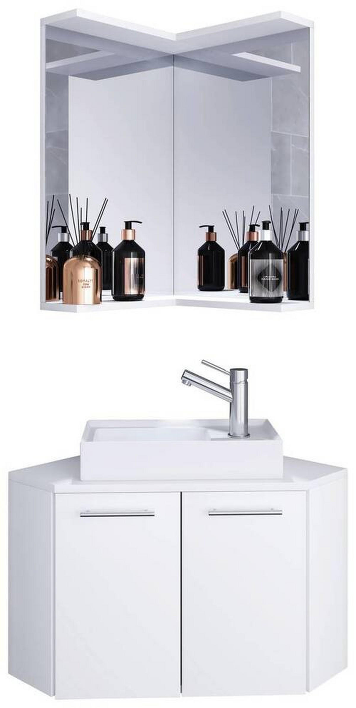 BADEZIMMER  in 50 cm  - Weiss, Modern, Keramik (50cm) - MID.YOU