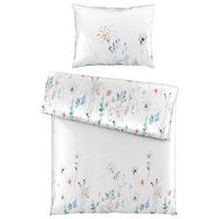 POSTELJINA FLOWERY 140/200 cm saten višebojna  - višebojna, Konvencionalno, tekstil (140/200cm) - Esposa