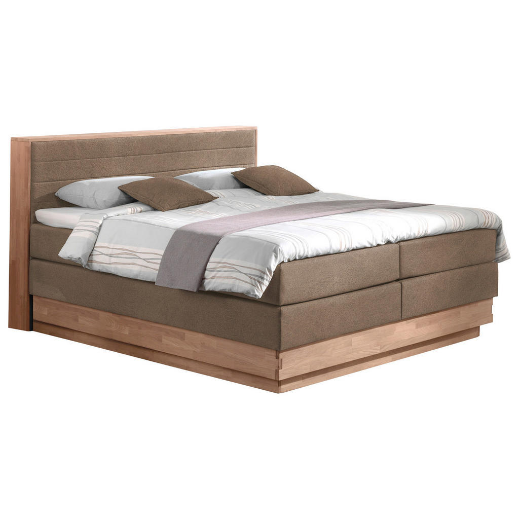 Boxspringbett H3xh4 Mit Topper Bettkasten 200x200 Cm Moneta