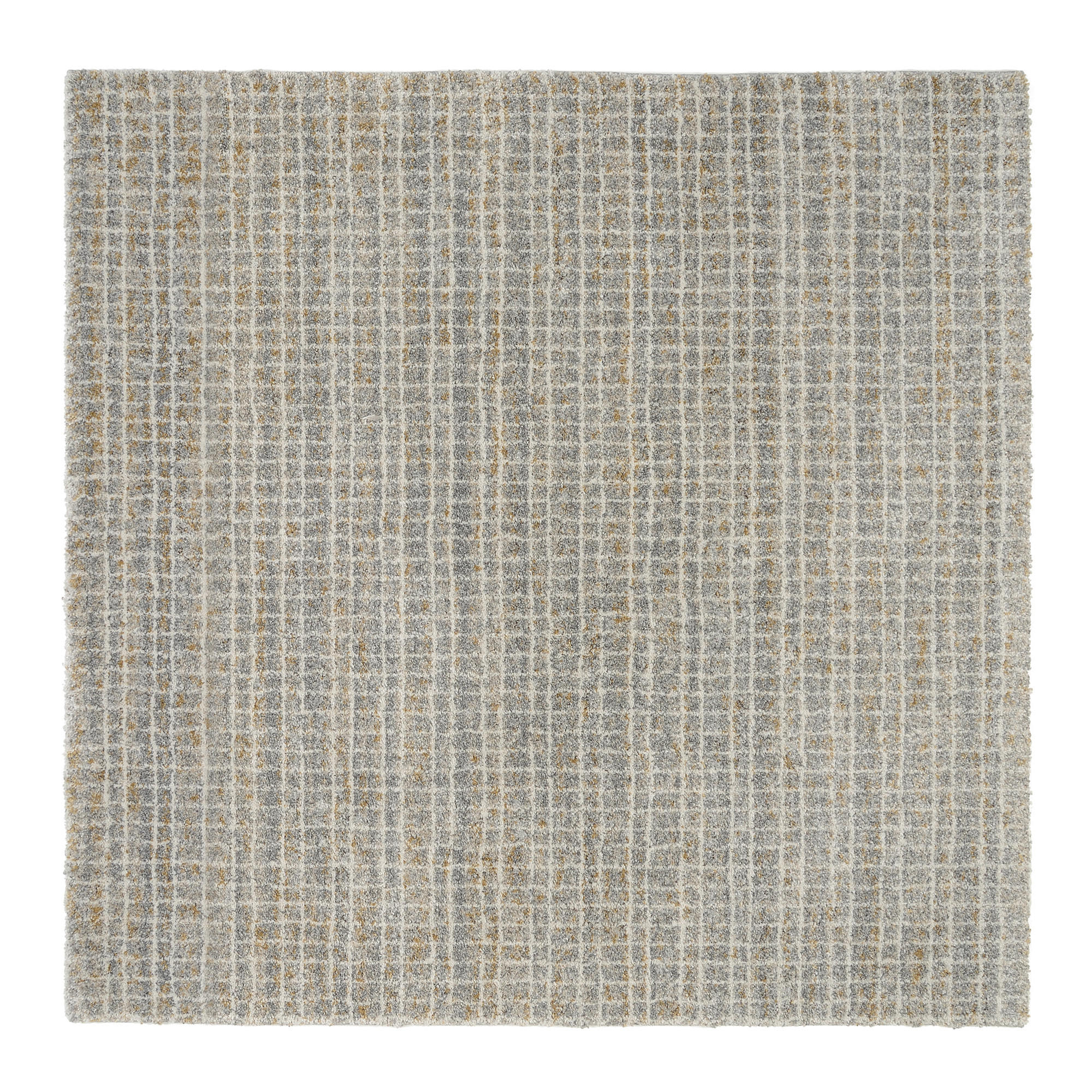 Novel Webteppich Grau 200x200 cm