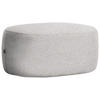 HOCKER in Textil Beige  - Beige/Schwarz, MODERN, Kunststoff/Textil (88/43/66cm) - Hom`in