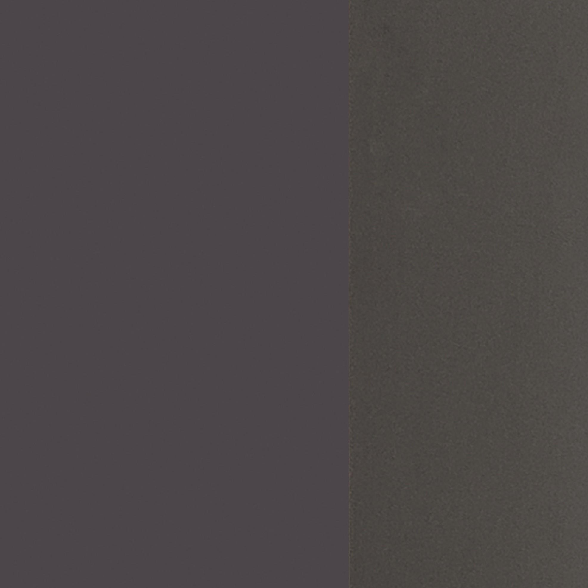 SPIEGELSCHRANK 120/64/20 cm  - Graphitfarben, Natur, Holzwerkstoff (120/64/20cm) - Xora