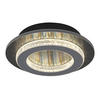 LED-DECKENLEUCHTE 20/5,5 cm   - Klar/Anthrazit, Design, Kunststoff/Metall (20/5,5cm) - Globo