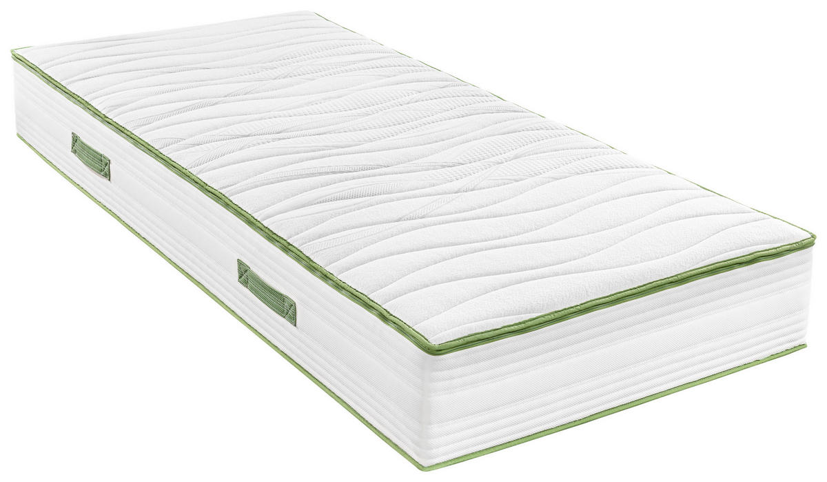 GEL-ŽEPKASTO VZMETNO JEDRO 90/190 cm  - bela, Basics, tekstil (90/190cm) - Valnatura