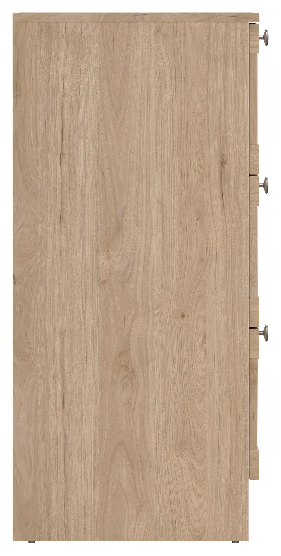 Thumbnail - Mid.you Kommode, Eiche, Metall, Holzoptik, 3 Schublade(n) Schubladen, 70.2x88.95x41.5 cm, FSC Mix, Made in Denmark, Type...