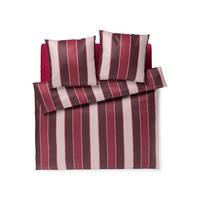 BETTWÄSCHE 3-teilig JOOP! STRIPES Jersey 200/220 cm  - Rosa, Basics, Textil (200/220cm) - Joop!