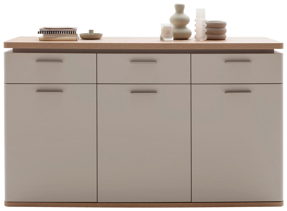 SIDEBOARD  in 150/90/41 cm  - Kaschmir/Eichefarben, Design, Holz/Holzwerkstoff (150/90/41cm) - Venda