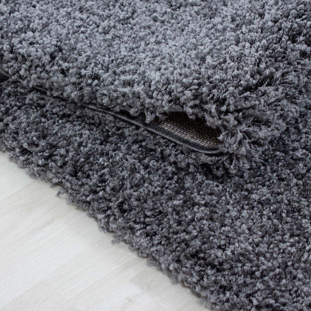 HOCHFLORTEPPICH 80 cm Life 1500 Grau  - Grau, KONVENTIONELL, Textil (80cm) - Novel