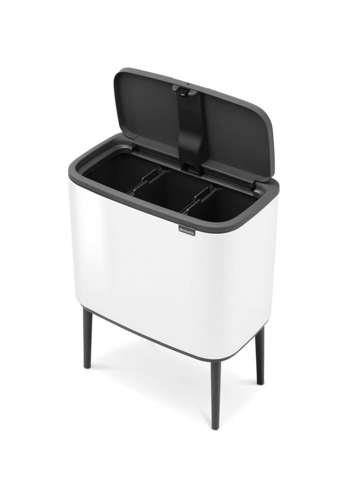 KOŠ ZA OTPAD  33 l   - bijela, Basics, plastika (54/68/31.5cm) - Brabantia