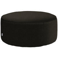 HOCKER in Textil Dunkelbraun  - Dunkelbraun, Design, Textil (80/33/80cm) - Belluti