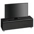 TV-ELEMENT Schwarz - Schwarz/Alufarben, Basics, Glas/Kunststoff (140,2/43,3/42cm) TV-ELEMENT Schwarz - Schwarz/Alufarben, Basics, Glas/Kunststoff (140,2/43,3/42cm)