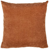 ZIERKISSEN     - Dunkelorange, Basics, Textil (45/45/10cm) - Novel