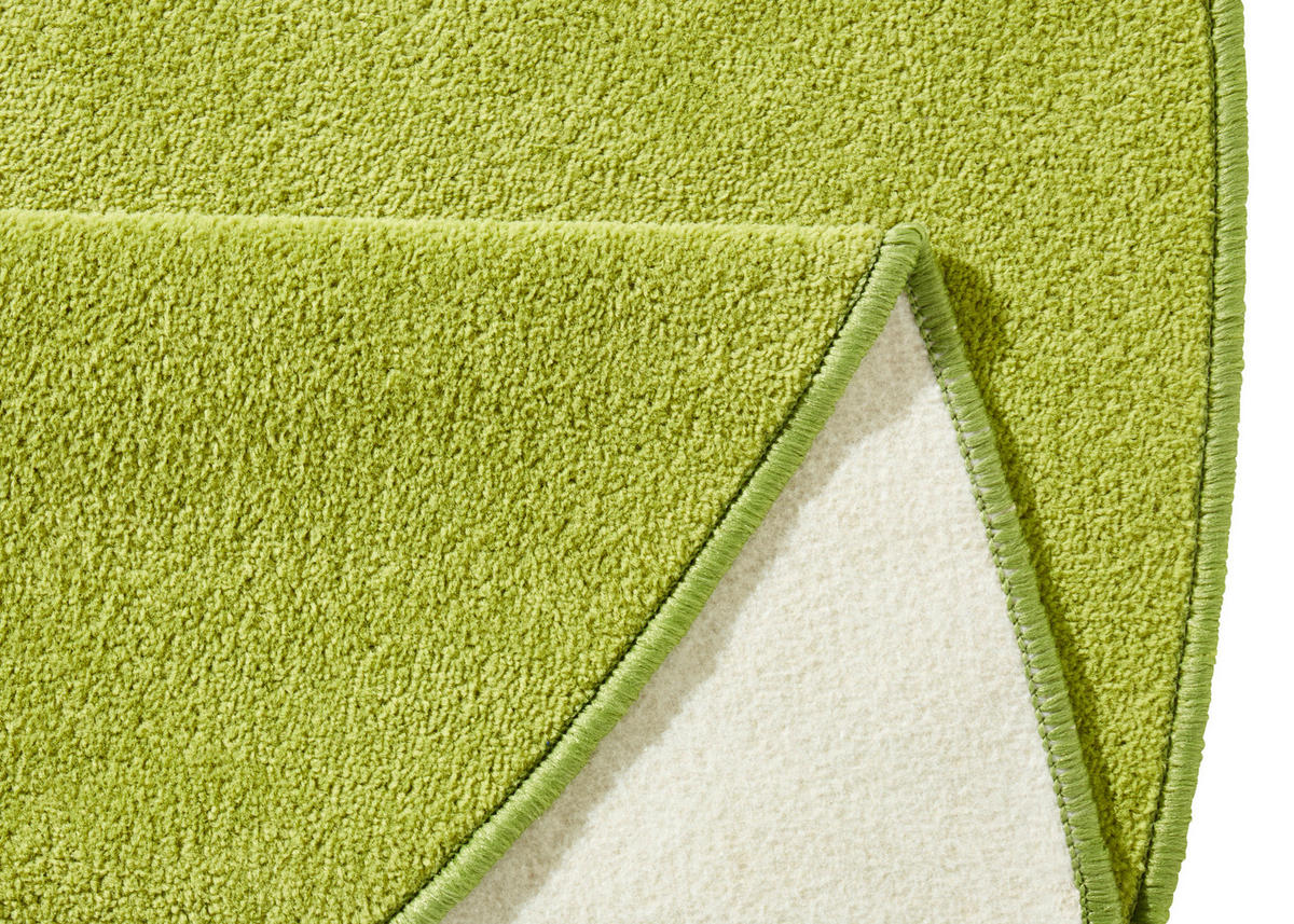FLACHWEBETEPPICH 200 cm Fancy Hellgrün  - Hellgrün, Basics, Kunststoff (200cm)