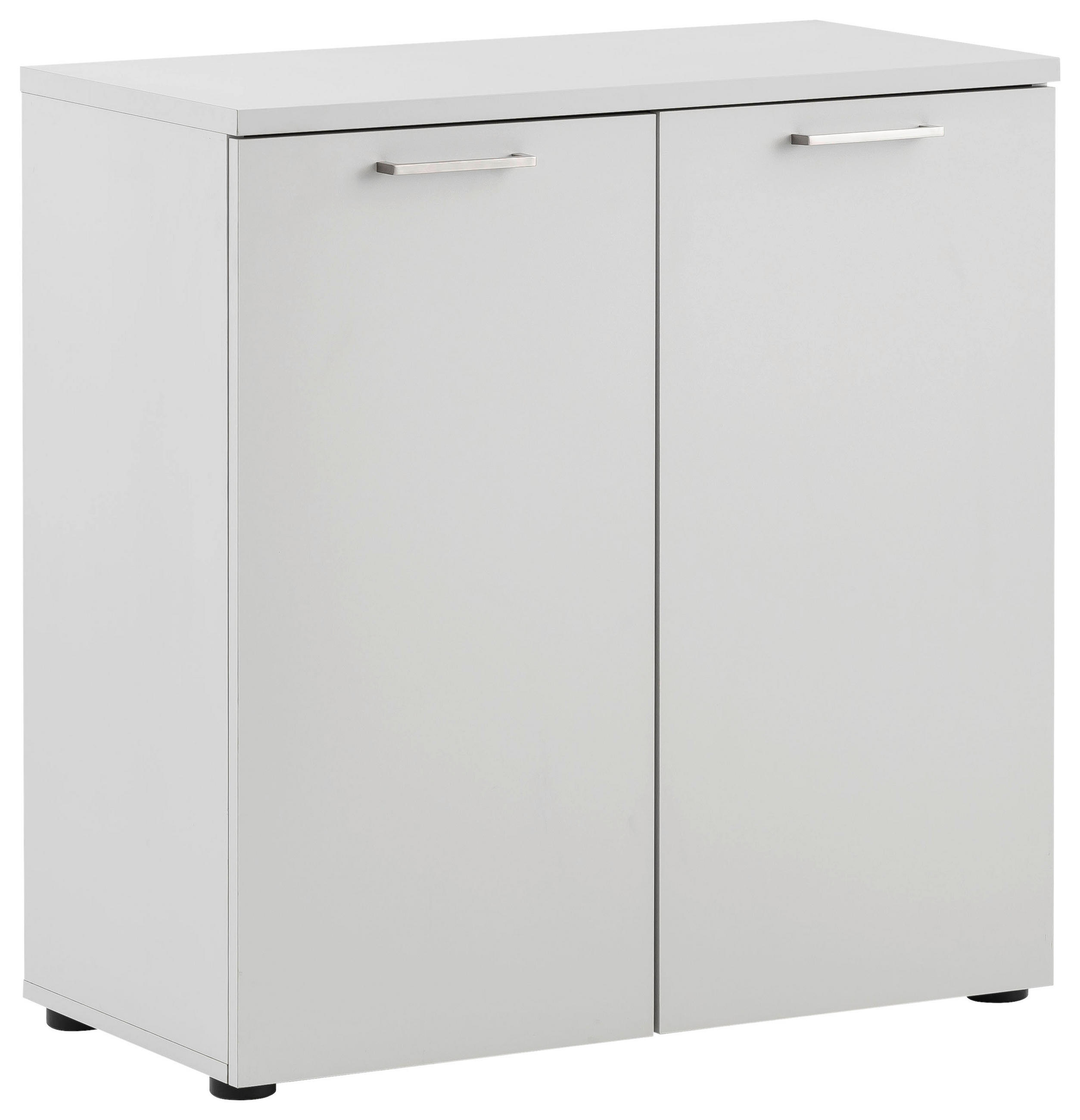 AKTENSCHRANK Hellgrau  - Hellgrau, KONVENTIONELL, Holzwerkstoff (80,2/84,2/41cm) - MID.YOU