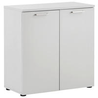AKTENSCHRANK Hellgrau  - Hellgrau, KONVENTIONELL, Holzwerkstoff (80,2/84,2/41cm) - MID.YOU