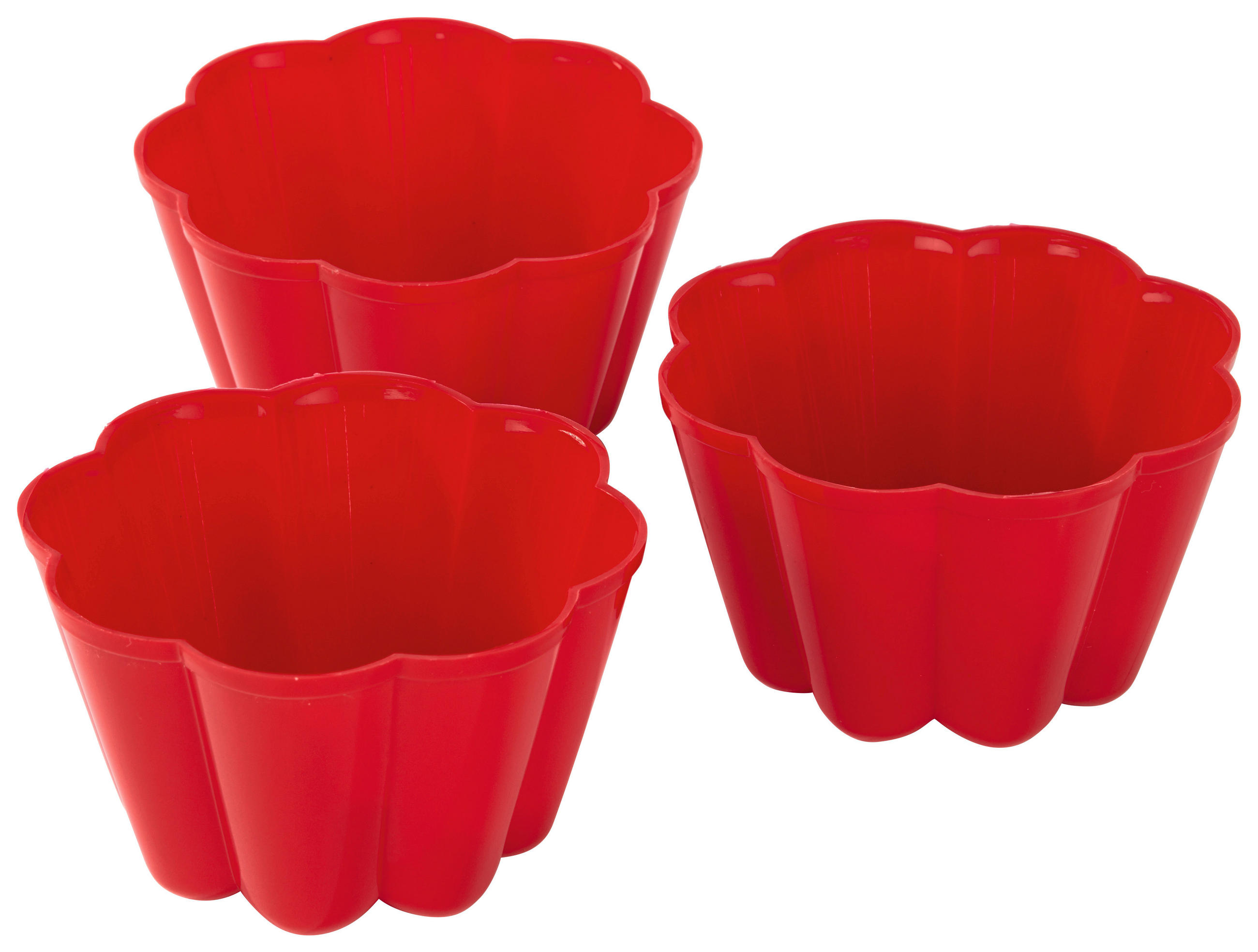 Puddingform 3er-Set Je 200 ml, Verschiedene Farben