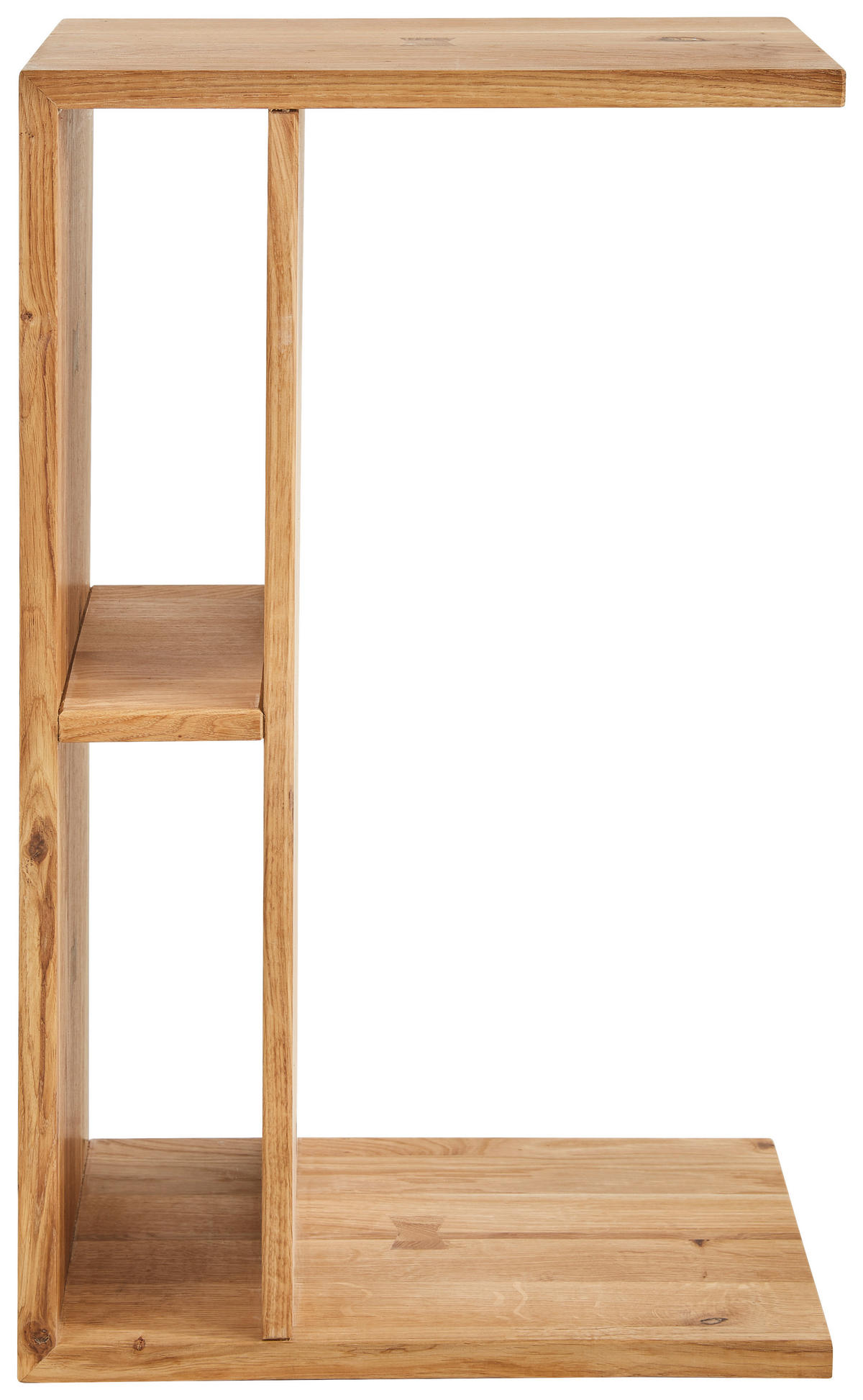 BEISTELLTISCH 25/65/40 cm Eiche vollmassiv Eichefarben  - Eichefarben, Natur, Holz (25/65/40cm) - Linea Natura