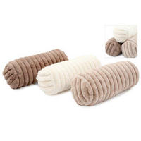 Pernă Canapea  - sidefiu/crem, Basics, textil (40/15/15cm)