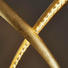 LED-TISCHLEUCHTE - Goldfarben, Design, Metall (18/50cm) - AMBIENTE