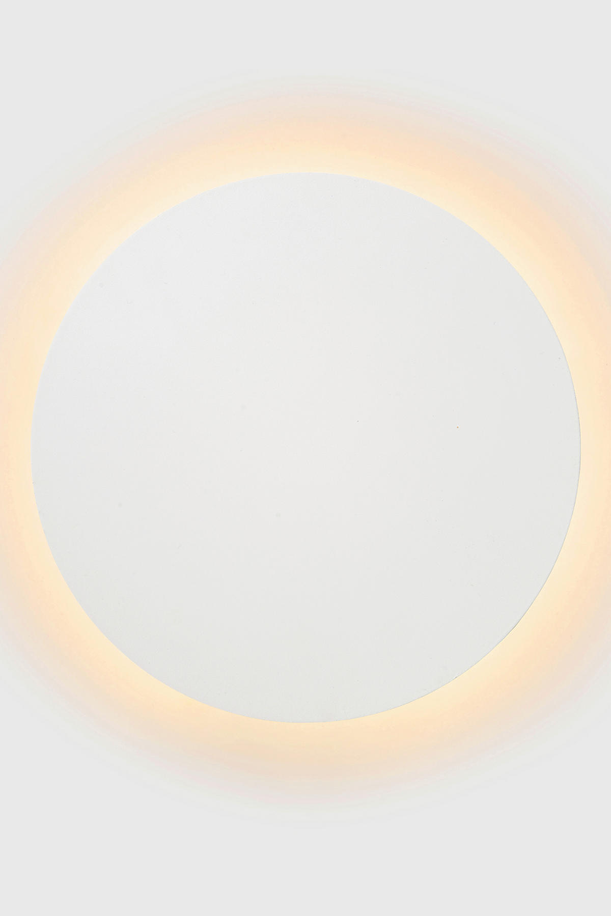 LED-WANDLEUCHTE Eklyps 25/3.5 cm   - Weiß, Design, Metall (25/3.5cm) - Lucide