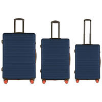 SET VALIZE DE CĂLĂTORIE - albastru, Design, plastic (53/76/30.5cm) - Schneiders