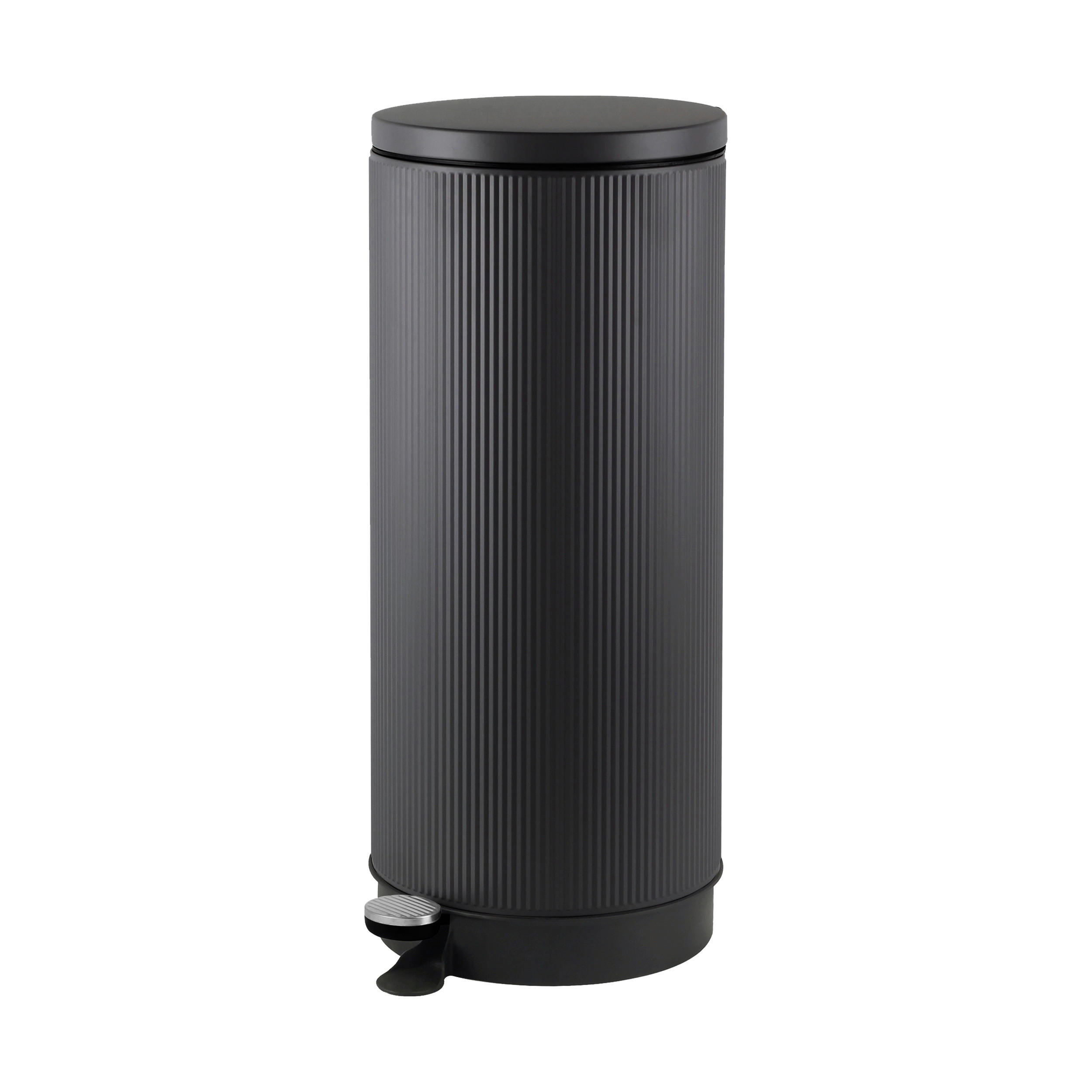 Novel Abfalleimer Schwarz, Edelstahl 29x65.5x38.5 cm