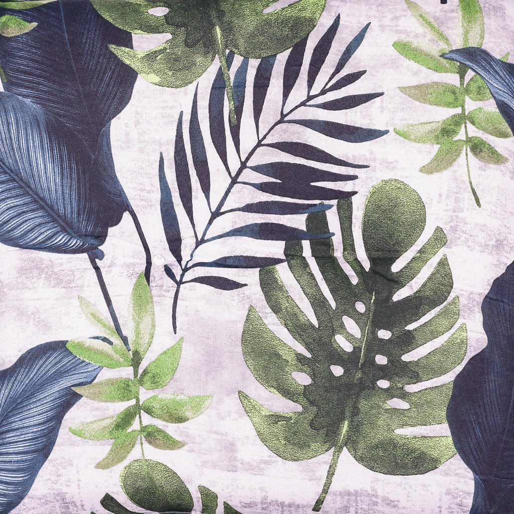 Thumbnail - Xxxl Sesselauflage, Grün, Blau, Hellgrau, Textil, 6-teilig, Blätter, Füllung: Schaumstoff, Vlies, 50x7x100 cm, Oeko-Tex®...
