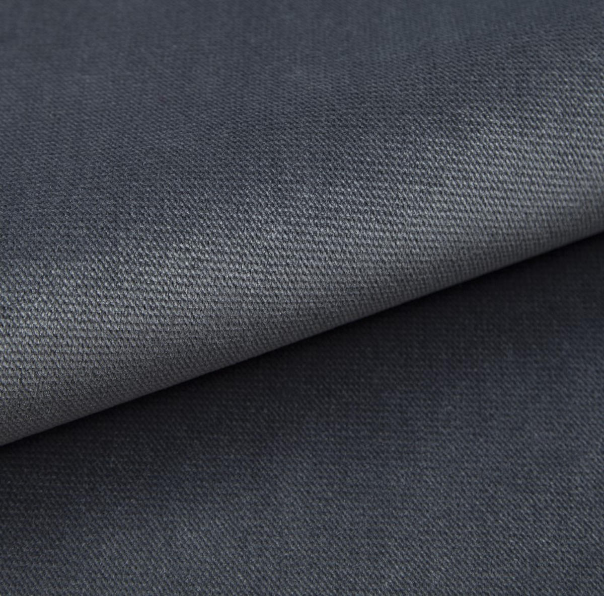 BOXSPRINGBETT 180/200 cm  in Graublau  - Graublau/Schwarz, Design, Textil/Metall (180/200cm) - Boxxx