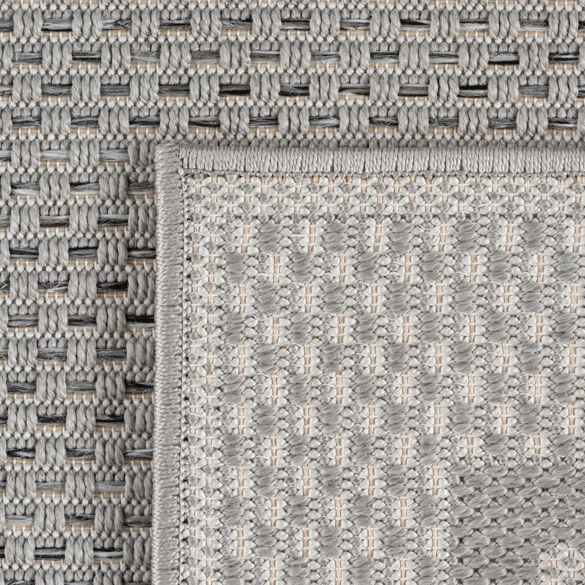 OUTDOORTEPPICH für Terrasse und Balkon 200/290 cm Desert Grau  - Grau, Design, Textil (200/290cm) - Ayyildiz 