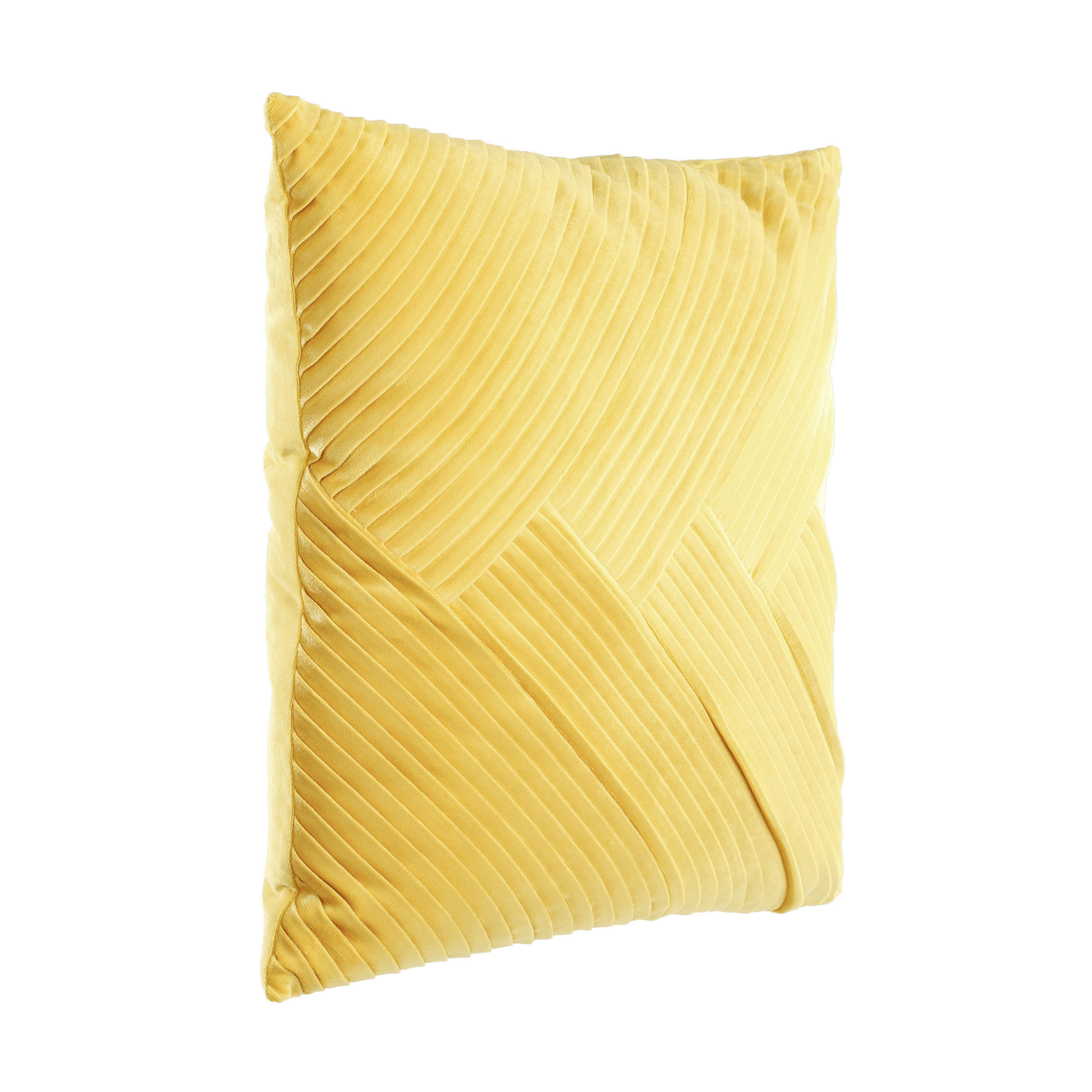 ZIERKISSEN  45/45 cm   - Gelb, Design, Textil (45/45cm) - Eglo