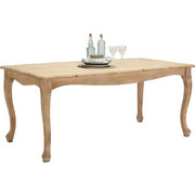 ESSTISCH in massiv Mangoholz Weiß - Weiß, Trend, Holz (178/90/76cm) - Ambia Home